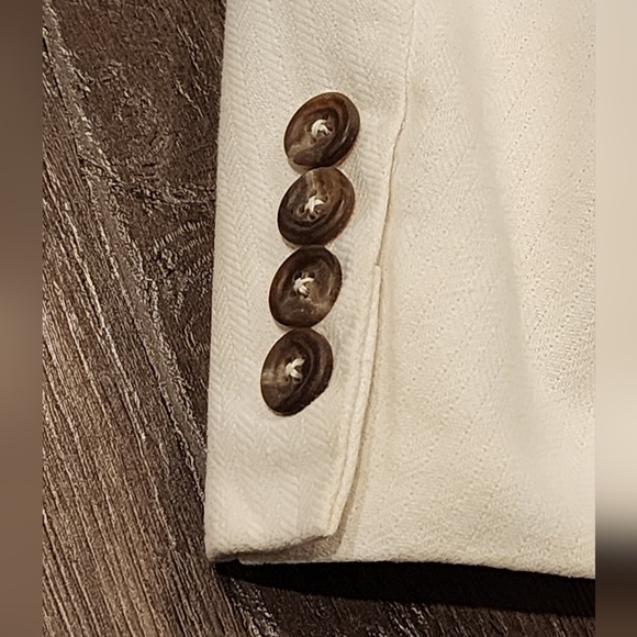 Polo Ralph Lauren Single-Breasted 3 Button Twill Cotton Blazer *EUC* - Picture 4 of 12